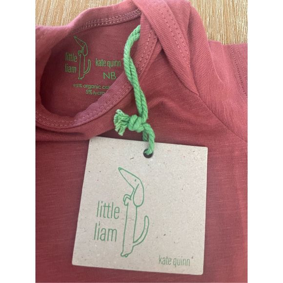 Kate Quinn NEWBORN gender neutral summer shortie romper - size Newborn NEW - Picture 3 of 3